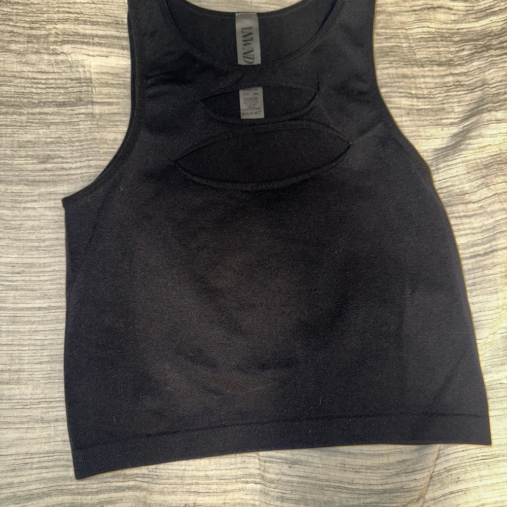 Black Crop Top